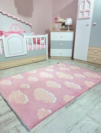 MORETTİ SİDE ÇİFT TARAFLI HALI 10920-B PEMBE